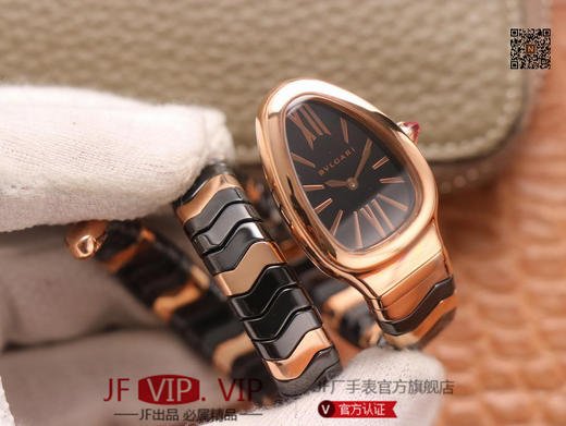 BV宝格丽SERPENTI系列，陶瓷表壳：陶瓷＋316#精钢表带：陶瓷+记忆弹簧表冠：陶瓷+316#精钢表盘：陶瓷表底：陶瓷玻璃：蓝宝石机芯 商品图2