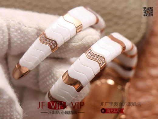 BV宝格丽SERPENTI系列，陶瓷表壳：陶瓷＋316#精钢表带：陶瓷+记忆弹簧表冠：陶瓷+316#精钢表盘：陶瓷表底：陶瓷玻璃：蓝宝石机芯 商品图7