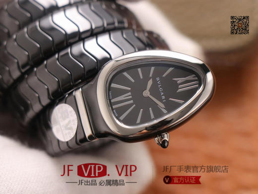 BV宝格丽SERPENTI系列，陶瓷表壳：陶瓷＋316#精钢表带：陶瓷+记忆弹簧表冠：陶瓷+316#精钢表盘：陶瓷表底：陶瓷玻璃：蓝宝石机芯 商品图3