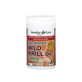 【保税仓】Healthy Care 磷虾油 60s