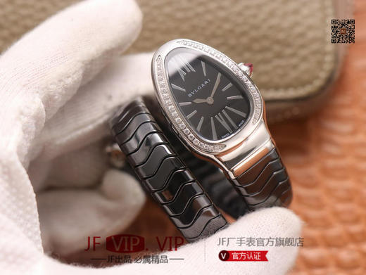 BV宝格丽SERPENTI系列，陶瓷表壳：陶瓷＋316#精钢表带：陶瓷+记忆弹簧表冠：陶瓷+316#精钢表盘：陶瓷表底：陶瓷玻璃：蓝宝石机芯 商品图2