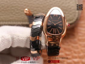 BV宝格丽SERPENTI系列，陶瓷表壳：陶瓷＋316#精钢表带：陶瓷+记忆弹簧表冠：陶瓷+316#精钢表盘：陶瓷表底：陶瓷玻璃：蓝宝石机芯