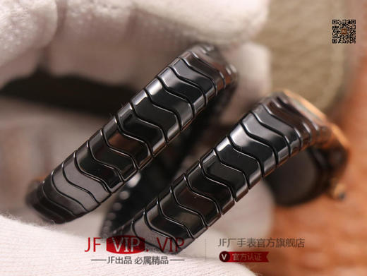 BV宝格丽SERPENTI系列，陶瓷表壳：陶瓷＋316#精钢表带：陶瓷+记忆弹簧表冠：陶瓷+316#精钢表盘：陶瓷表底：陶瓷玻璃：蓝宝石机芯 商品图7