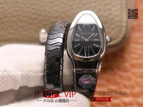 BV宝格丽SERPENTI系列，陶瓷表壳：陶瓷＋316#精钢表带：陶瓷+记忆弹簧表冠：陶瓷+316#精钢表盘：陶瓷表底：陶瓷玻璃：蓝宝石机芯