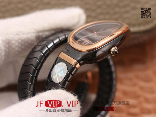 BV宝格丽SERPENTI系列，陶瓷表壳：陶瓷＋316#精钢表带：陶瓷+记忆弹簧表冠：陶瓷+316#精钢表盘：陶瓷表底：陶瓷玻璃：蓝宝石机芯 商品图4