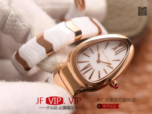 BV宝格丽SERPENTI系列，陶瓷表壳：陶瓷＋316#精钢表带：陶瓷+记忆弹簧表冠：陶瓷+316#精钢表盘：陶瓷表底：陶瓷玻璃：蓝宝石机芯 商品图3