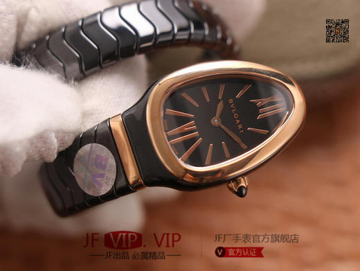 BV宝格丽SERPENTI系列，陶瓷表壳：陶瓷＋316#精钢表带：陶瓷+记忆弹簧表冠：陶瓷+316#精钢表盘：陶瓷表底：陶瓷玻璃：蓝宝石机芯 商品图3