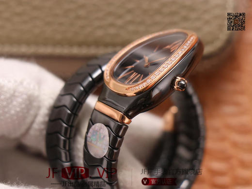 BV宝格丽SERPENTI系列，陶瓷表壳：陶瓷＋316#精钢表带：陶瓷+记忆弹簧表冠：陶瓷+316#精钢表盘：陶瓷表底：陶瓷玻璃：蓝宝石机芯 商品图2