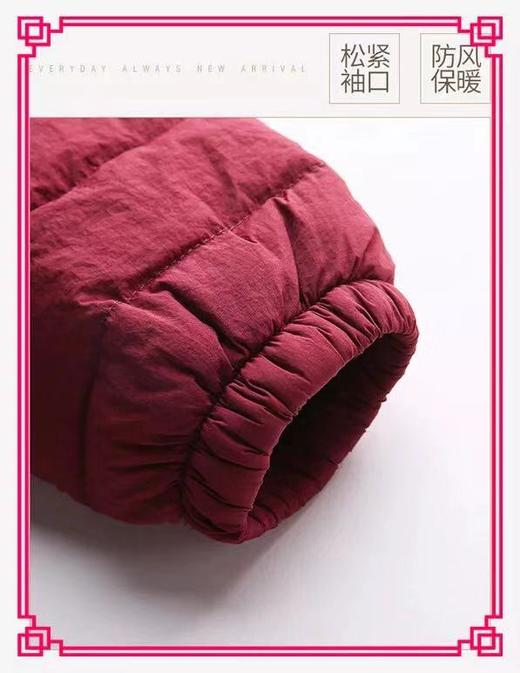 反季特卖棉服女加厚短款新款冬季羽绒棉服大码中年妈妈小棉袄外套 商品图4