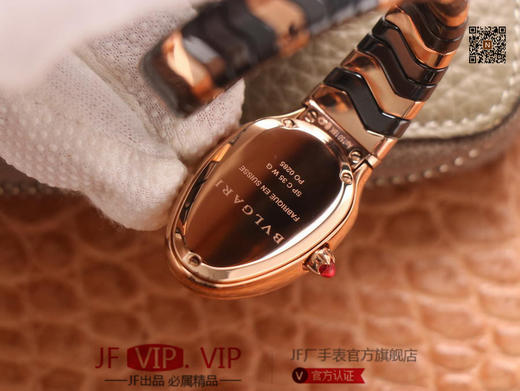 BV宝格丽SERPENTI系列，陶瓷表壳：陶瓷＋316#精钢表带：陶瓷+记忆弹簧表冠：陶瓷+316#精钢表盘：陶瓷表底：陶瓷玻璃：蓝宝石机芯 商品图6