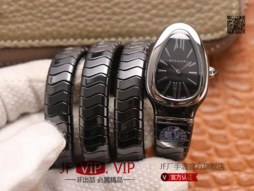 BV宝格丽SERPENTI系列，陶瓷表壳：陶瓷＋316#精钢表带：陶瓷+记忆弹簧表冠：陶瓷+316#精钢表盘：陶瓷表底：陶瓷玻璃：蓝宝石机芯 商品图0