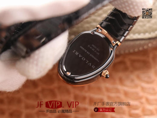 BV宝格丽SERPENTI系列，陶瓷表壳：陶瓷＋316#精钢表带：陶瓷+记忆弹簧表冠：陶瓷+316#精钢表盘：陶瓷表底：陶瓷玻璃：蓝宝石机芯 商品图6