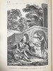【法语】法式装帧 约19世纪末 拉封丹寓言 65幅精美版画插图 漆布精装16开 商品缩略图9