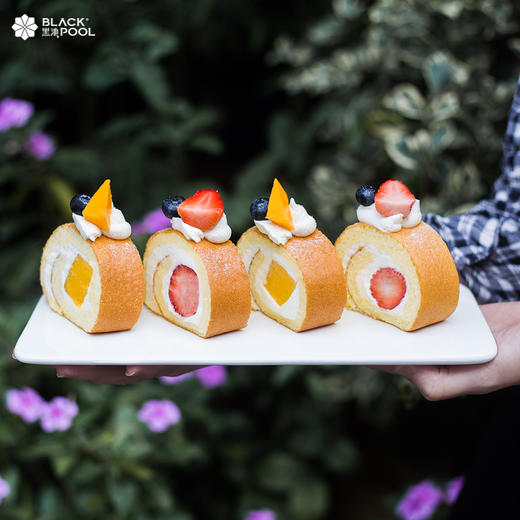 【双11庆功套餐，送¥288玫瑰桃红酒+¥188酒杯】双层大蛋糕（7.7磅）+蛋糕卷2卷 商品图5