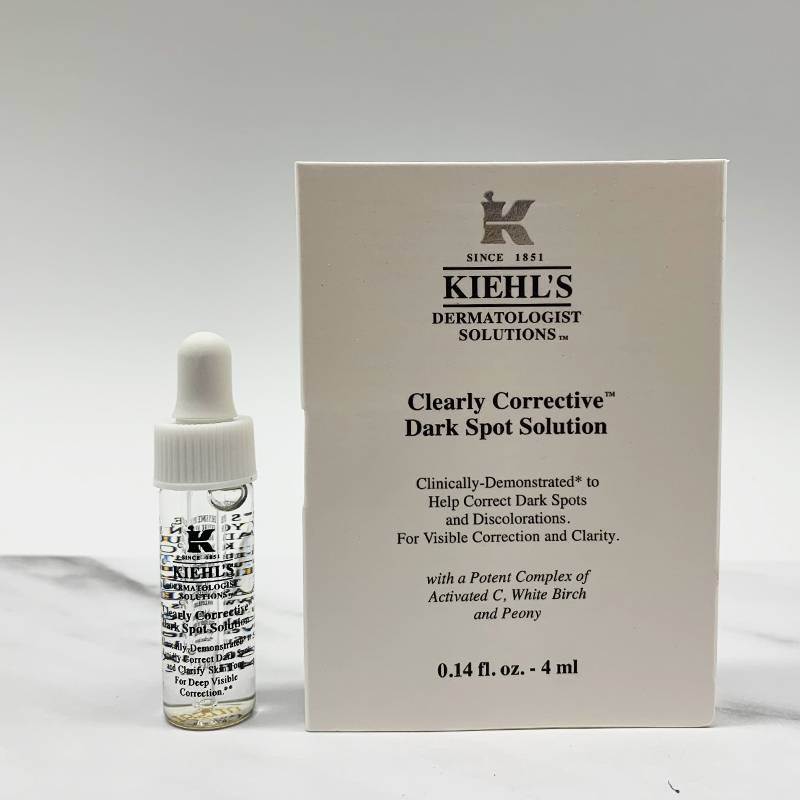 kiehl"s 科颜氏集焕白均衡亮肤淡斑精华液 4ml*3