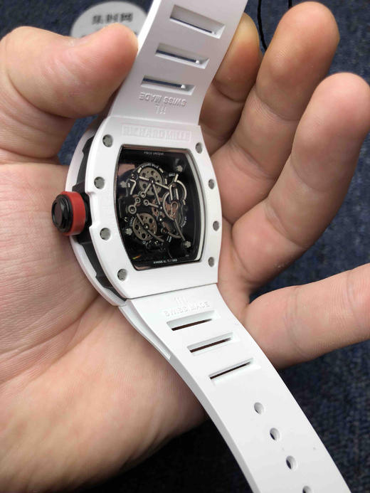 Richard Mille 理查德·米勒KV版本RM055 表圈和底盖采用纳米陶瓷复合材料 商品图6
