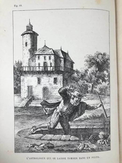 【法语】法式装帧 约19世纪末 拉封丹寓言 65幅精美版画插图 漆布精装16开 商品图12