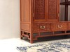 红桥红  家具严选  缅甸花梨(大果紫檀）  【夔龙纹博古架两件套】 商品缩略图2