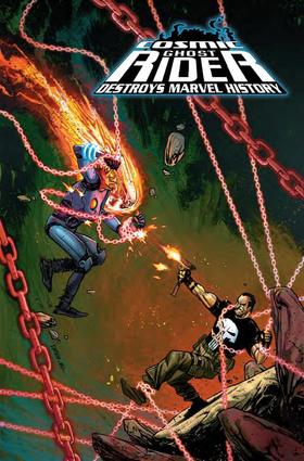 变体 恶灵骑士 Cosmic Ghost Rider Destroys Marvel History
