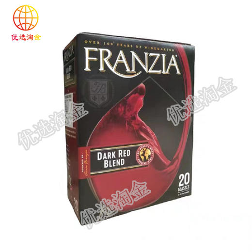 风时亚混酿红葡萄酒3L/盒     083120003366    1*6 商品图1