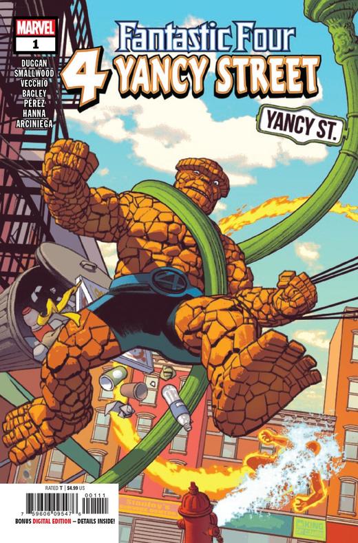 神奇四侠 扬西街 特刊 Fantastic Four 4 Yancy Street（2019）普封 商品图0