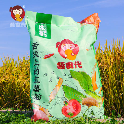 薯食代手工红薯粉20斤装 商品图1
