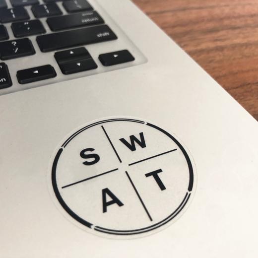 叱咤精美透明卡通创意贴纸-SWAT款 商品图3