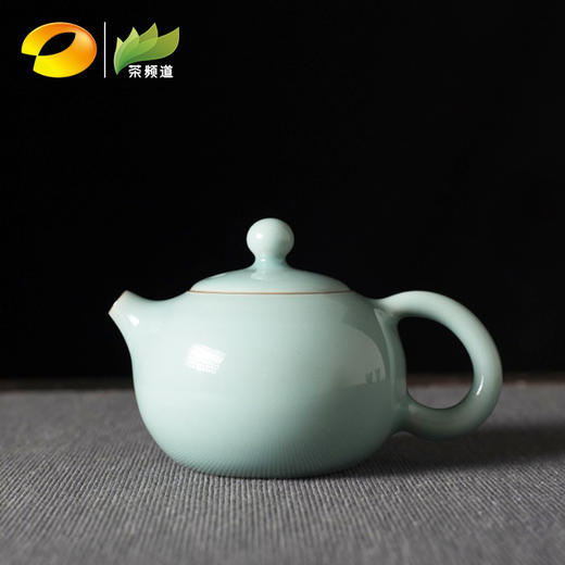 茶器 土人斋 西施壶 龙泉青瓷 粉青釉 150ml 商品图0