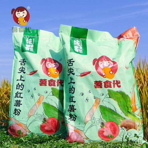薯食代手工红薯粉20斤装 商品图2