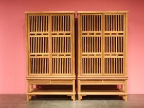 红桥红 家具严选  缅甸花梨(大果紫檀）  【直棂架格】