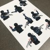 叱咤精美透明卡通创意贴纸-SWAT款 商品缩略图2