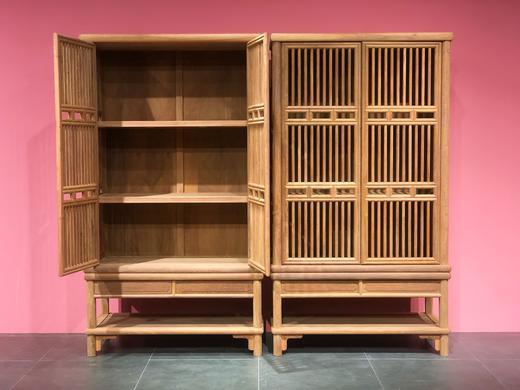 红桥红 家具严选  缅甸花梨(大果紫檀）  【直棂架格】 商品图4