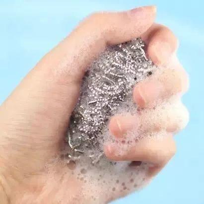 安利优生活不锈钢软丝刷/4个/盒/清除顽固厚重污垢/不易刮损精致锅具餐具/柔软不伤手 商品图4