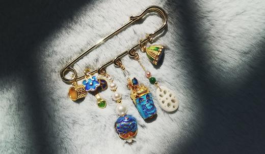 花意工坊开运避邪别针成人款A 商品图2