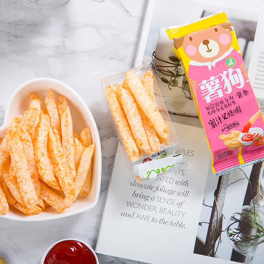 董小姐空心薯条蘸酱粗散装自选小吃零食膨化休闲食品十二生肖18包 商品图2