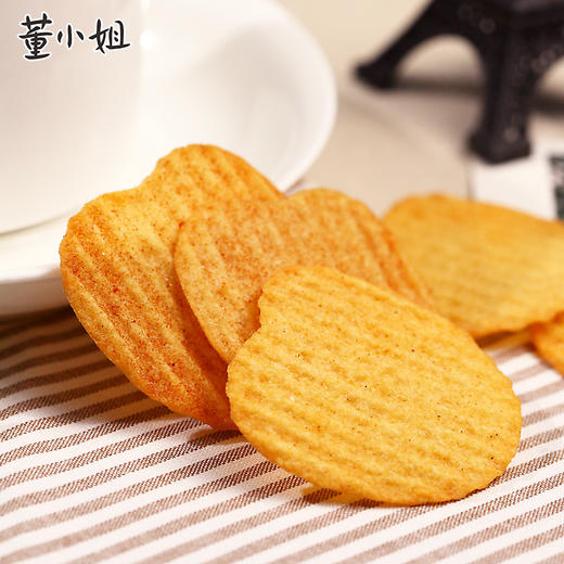 董小姐非油炸薯片18包组合休闲零食大礼包膨化食品整箱办公室小吃 商品图2