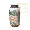 粉彩霁蓝描金婴戏图灯笼式瓶（官方指导价30000元）置换手续费 商品缩略图0