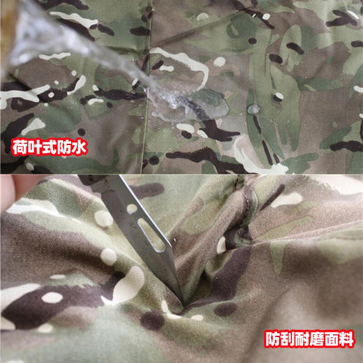 迷彩大衣荒漠迷彩防寒棉服加厚大衣军大衣男冬季迷彩防水作训棉大衣 商品图2