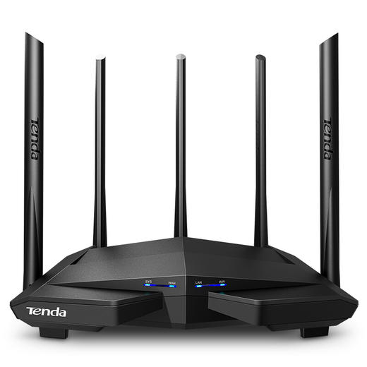 腾达（Tenda）AC11 双千兆路由器穿墙增强型 家用游戏无线路由器 智能5G双频1200M 千兆端口光纤适用 商品图3