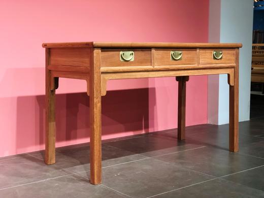 红桥红 家具严选  缅甸花梨(大果紫檀）  【小课桌】 商品图8