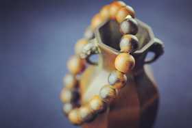 【收藏品】红土奇肉手串35克