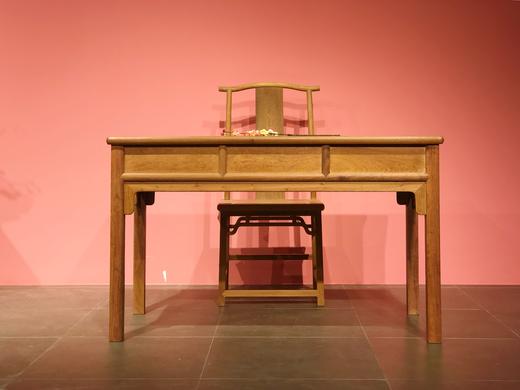 红桥红 家具严选  缅甸花梨(大果紫檀）  【小课桌】 商品图0