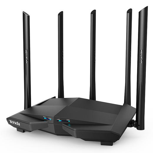 腾达（Tenda）AC11 双千兆路由器穿墙增强型 家用游戏无线路由器 智能5G双频1200M 千兆端口光纤适用 商品图2