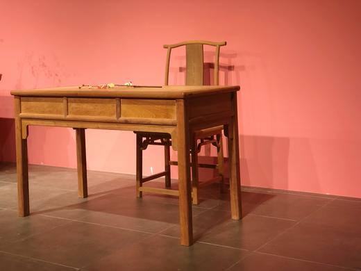 红桥红 家具严选  缅甸花梨(大果紫檀）  【小课桌】 商品图2