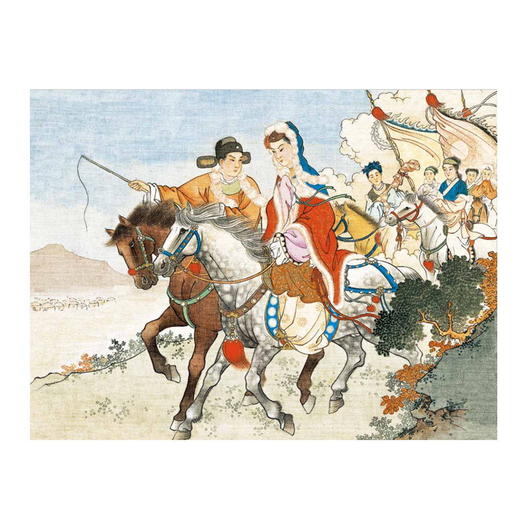 经典中国故事绘本:昭君出塞 任率英、汤素兰 商品图2