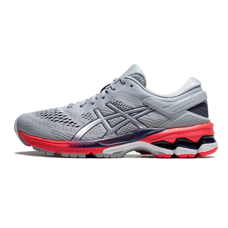 【特价】asics亚瑟士k26女款灰色gel-kayano 26 旗舰稳定缓震跑步鞋
