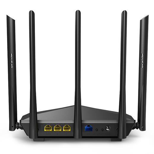 腾达（Tenda）AC11 双千兆路由器穿墙增强型 家用游戏无线路由器 智能5G双频1200M 千兆端口光纤适用 商品图0