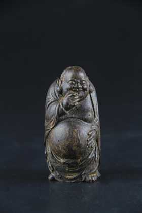 【收藏品】奇楠笑佛（柬埔寨蜜棋）