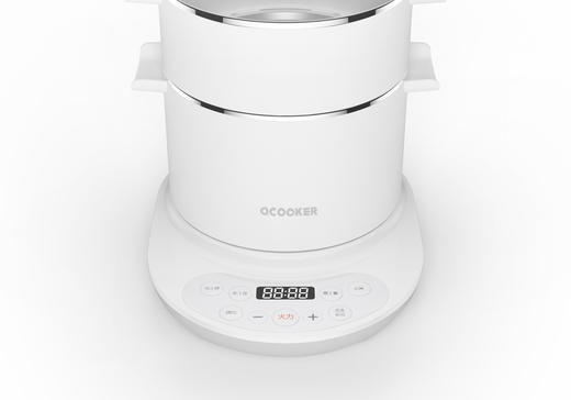 圈厨多用途电热锅 白色 商品图1