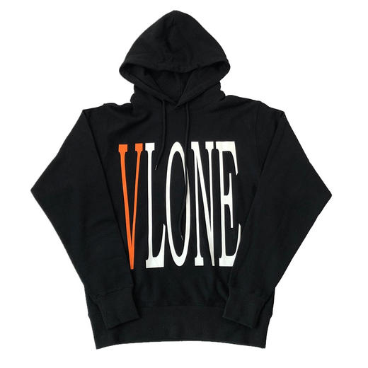 重磅加绒 V10NE POP-UP 游击店限定 后背V字 橙V 连帽卫衣 帽衫 WY313 商品图1
